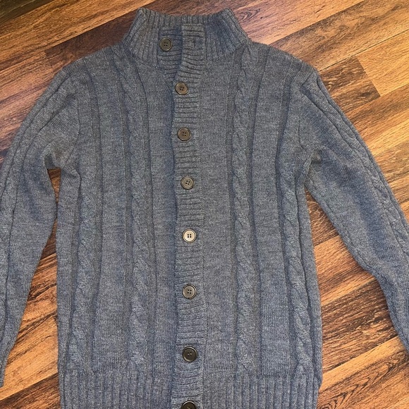 pJpaul Jones Other - Men'sGray Cable Knit Sweater